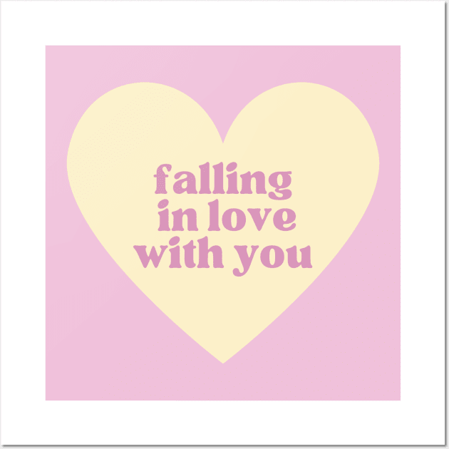 Falling In Love With You Wall Art by ehmacarena-art
